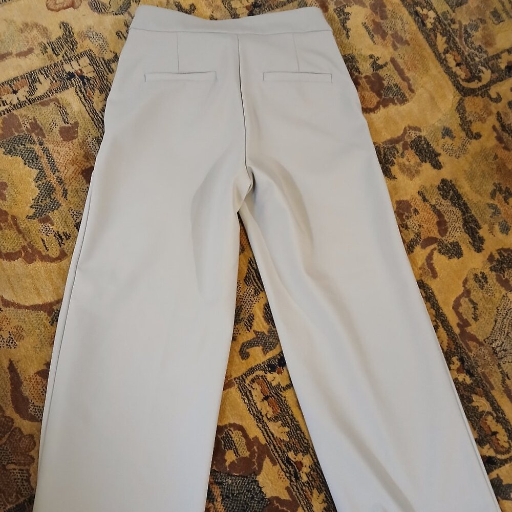 HAVER & BLAIR OF LONDON Grey High-Rise Wide Leg Pants XS - Picture 11 of 14